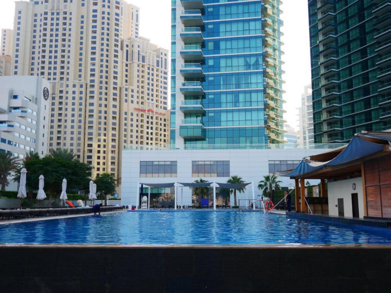Stunning 5* 4Br-Oceanfront-Apartment 迪拜 外观 照片